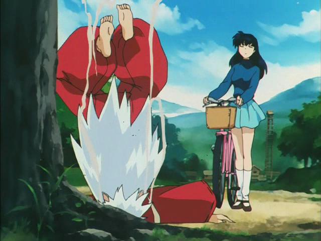 Otaku Gallery  / Anime e Manga / Inu-Yasha / Screen Shots / Episodi / 005 - Sesshomaru, il glaciale principe dei demoni / 083.jpg